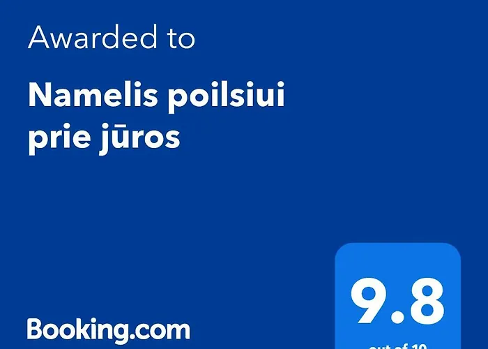 Namelis Poilsiui Prie Juros Namelis *